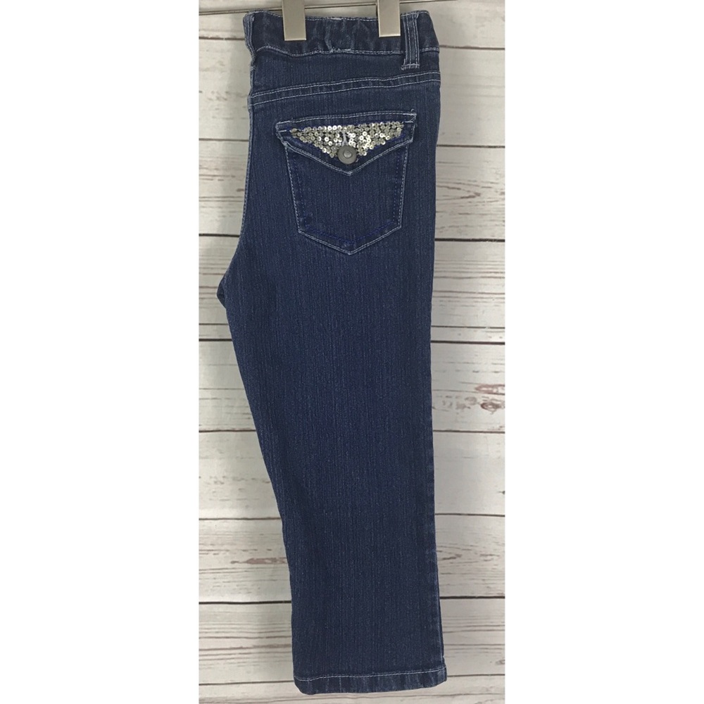 Girls denim capri